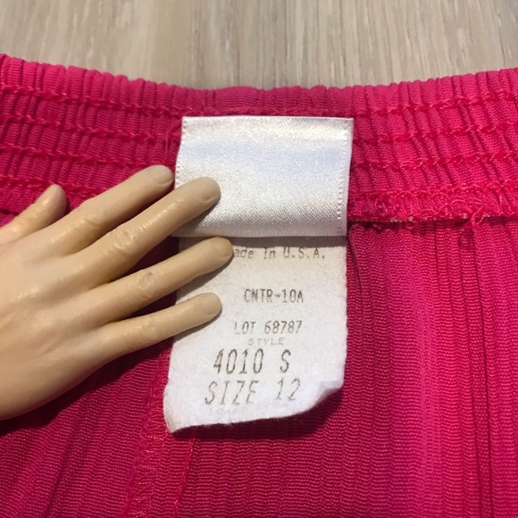 ⚡️Vintage Hot Pink Two Piece Button Down Set ⚡️ - Picture 5 of 11